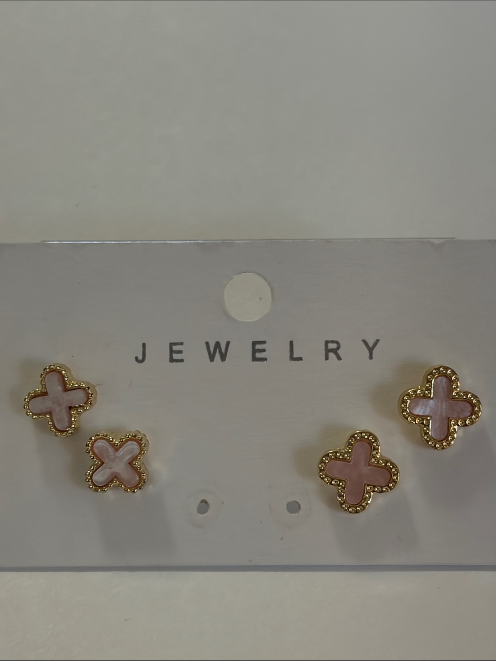 Fashion Stud Earrings 2 pairs